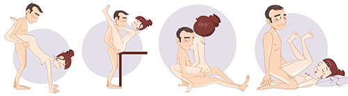 Секс и йога: учим новые полезные позы