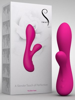 Обзор вибратора со стимулятором клитора Silver Swan: двойное удовольствие!