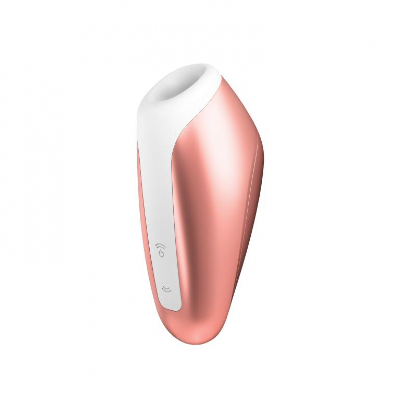 Вакуумно-волновой стимулятор клитора Satisfyer Love Breeze, 9,8 см, силикон, бронзовый
