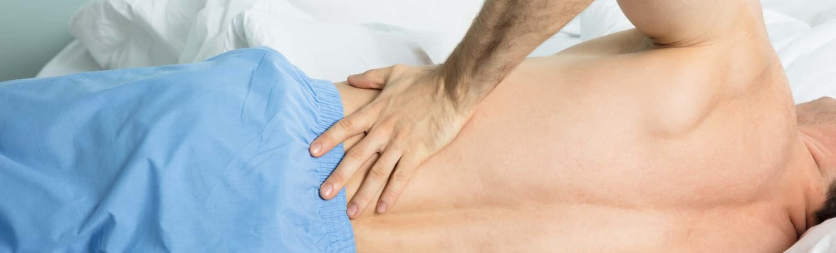 Снятие боли в спине после интимной близости