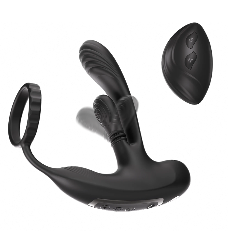 Инновационный масcажер простаты HERO Amovibe, с технологией массажа на 360°, 10 режимов, пульт ДУ