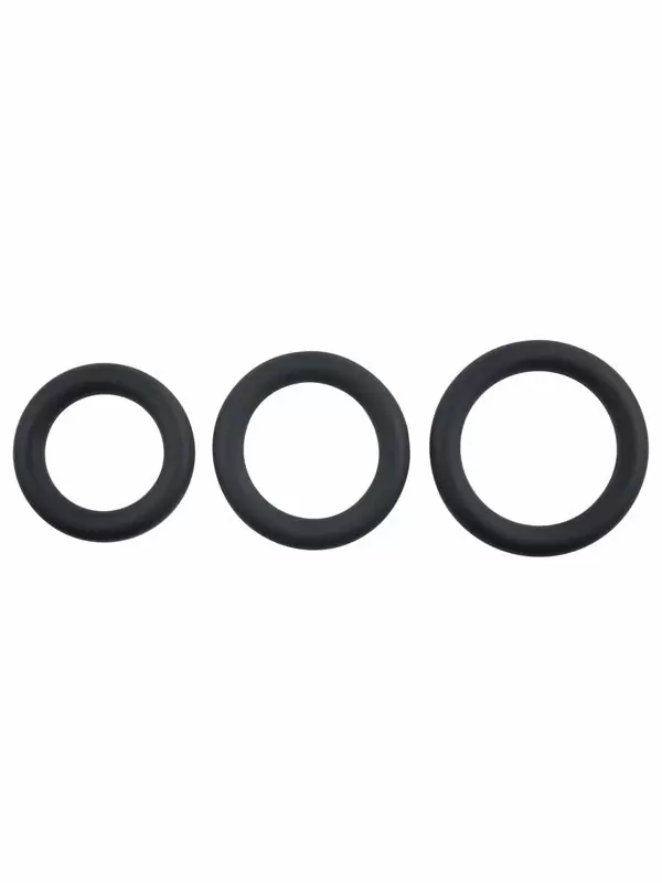 Набор эрекционных колец Evolved Selopa, 3 штуки, силикон