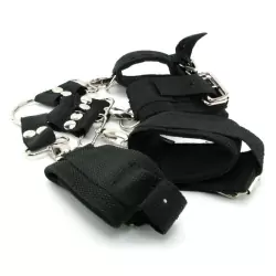 Наручники и наножники Heavy-Duty Hogtie Kit – черный