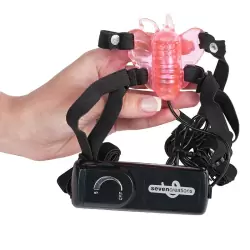 Вибростимулятор клитора Butterfly – розовый