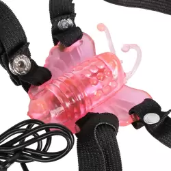 Вибростимулятор клитора Butterfly – розовый