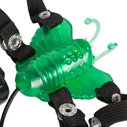 Вибростимулятор клитора Butterfly – зеленый