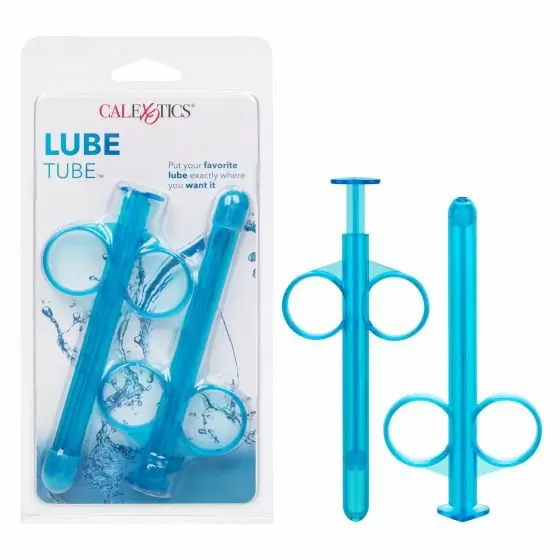 Туба для введения лубрикантов LUBE TUBE - BLUE, 8,2 см, АБС-пластик, синий