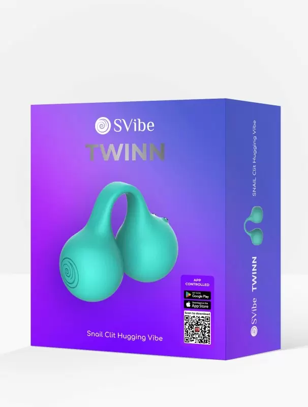 Вибромассажер SVIBE Twinn, tiffany