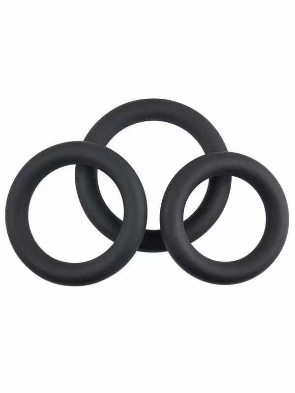 Набор эрекционных колец Evolved Selopa, 3 штуки, силикон