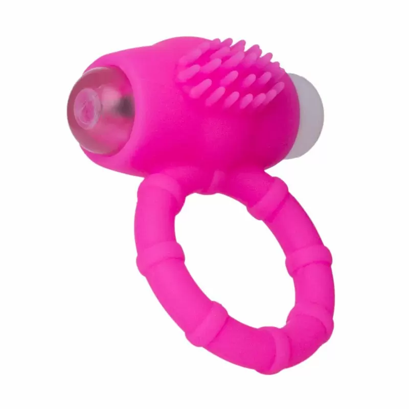 Эрекционное виброкольцо TOYFA A-Toys — розовое, диаметр 2,5 см