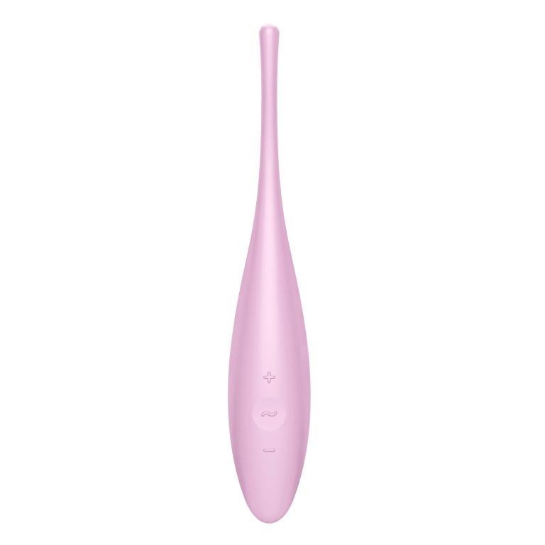 Точечный вибратор Satisfyer Twirling Joy, 17,8 см, силикон, розовый