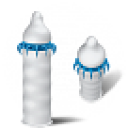 Презерватив Luxe «Седьмое небо» со стимулирующими шариками и усиками - 1 шт