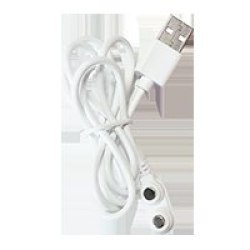 Стимулятор клитора и интимных зон Caress с 5-ю насадками - розовый