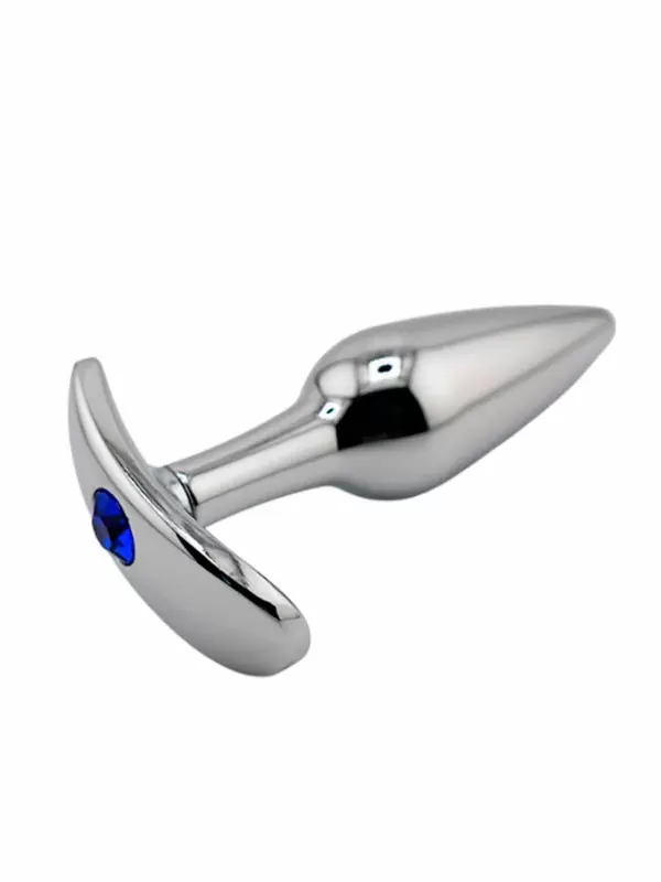 Алюминиевая анальная пробка для ношения Medium