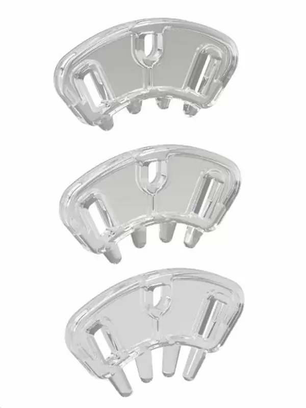 Набор насадок Mystim с шипами для Pubic Enemy 3 шт