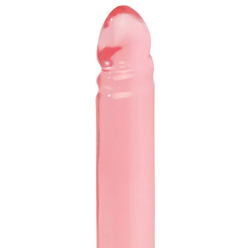 Двухголовый фаллоимитатор Translucence Smooth Double Dong 12