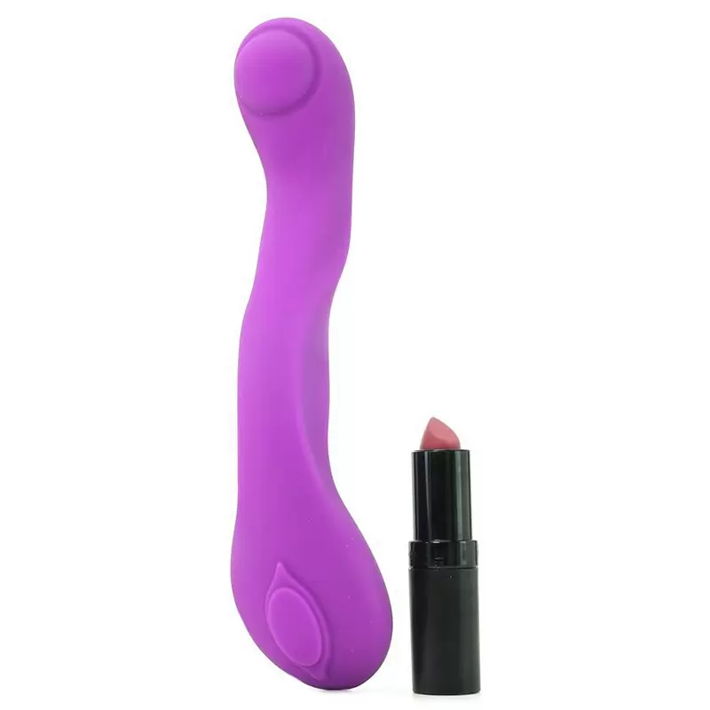 Перезаряжаемый вибромассажер Venus 9Х для стимуляции точки G – фиолетовый