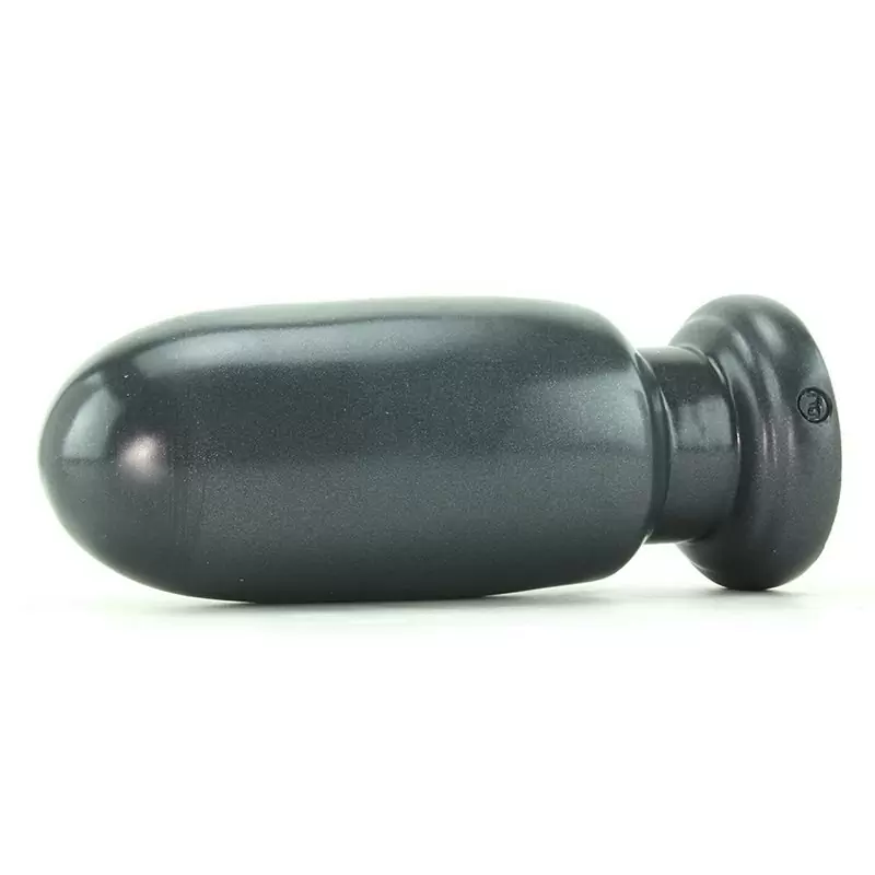 Супер толстый анальный стимулятор Bombshell Shellshock Large – серый