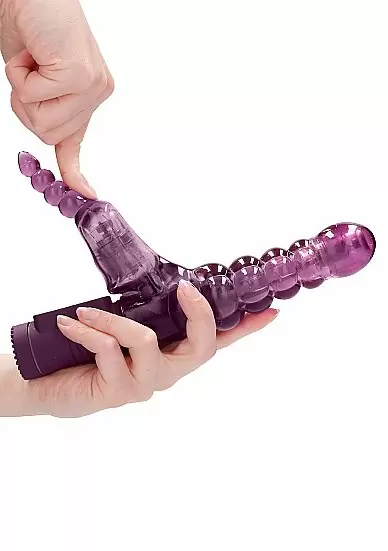 ВИБРАТОР КРОЛИК ROTATING BUBBLES-Purple