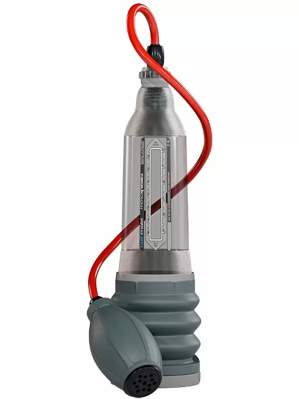 Гидропомпа Bathmate HydroXtreme6 crystal, с грушей, для мужчин с размером до 15 см | Он и Она 18+