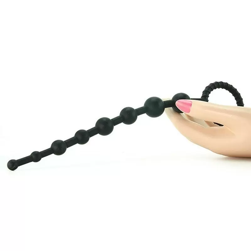 Анальная елочка Coco Licious Play Beads – черный