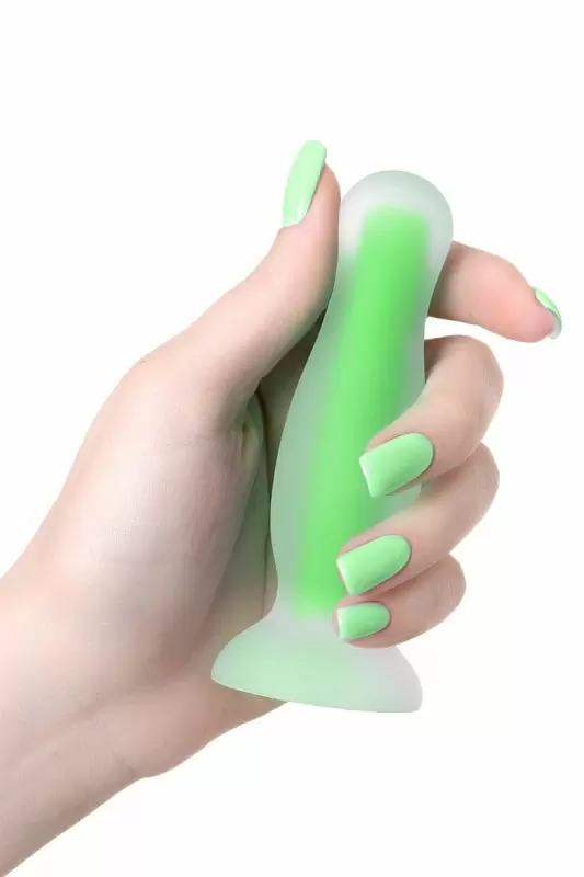 АНАЛЬНАЯ ВТУЛКА СВЕТЯЩАЯСЯ В ТЕМНОТЕ BEYOND BY TOYFA VICTOR GLOW, СИЛИКОН, ПРОЗРАЧНЫЙ, 10,5 СМ