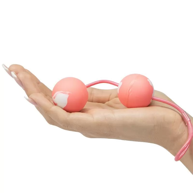 Вагинальные шарики Oscilating Duo Balls – розовый