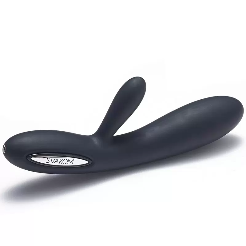 Двойной вибратор Lucas с интеллектуальным режимом, 48 часов без подзарядки – черный