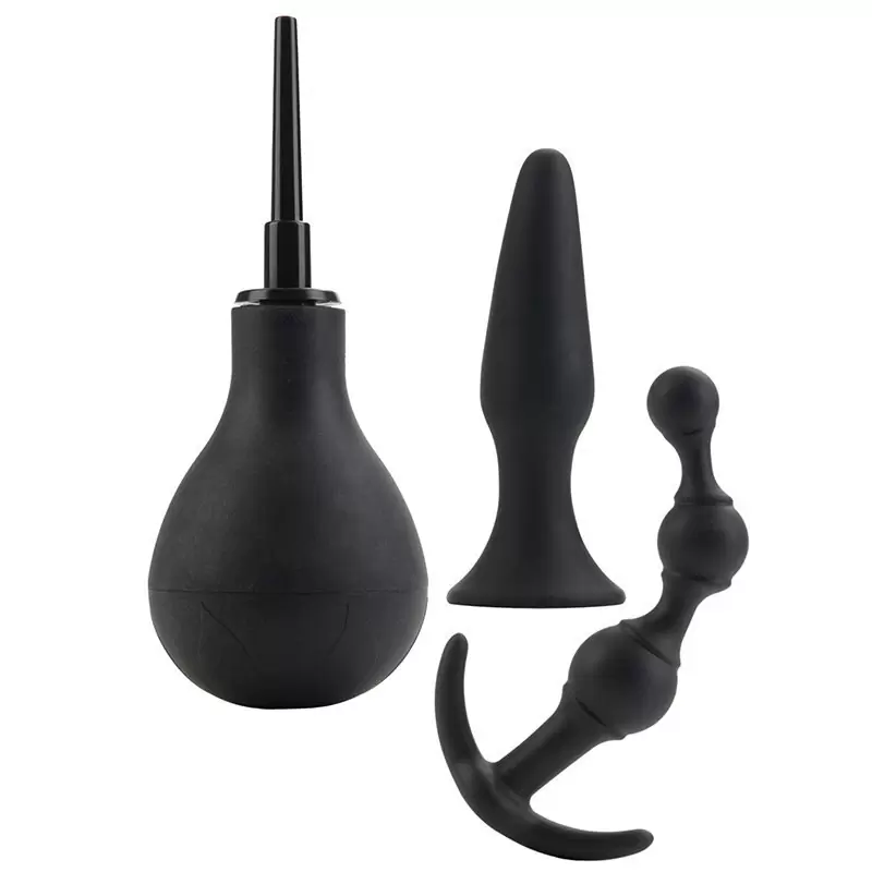 Анальный набор Advanced Anal Explorer Kit – черный