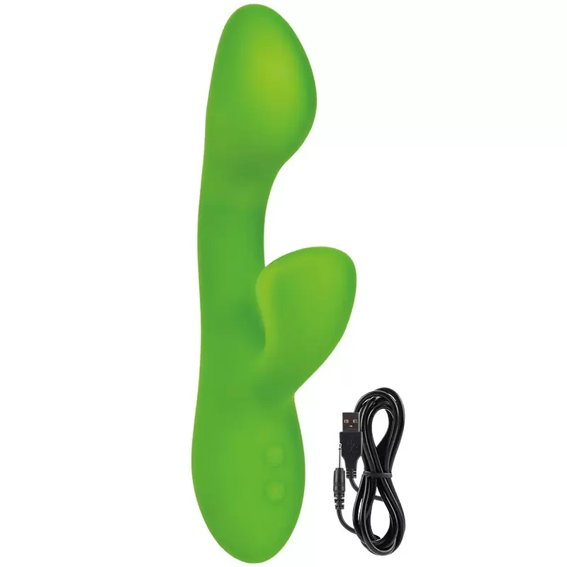 Вибромассажер Хай-Тек Lust by Jopen L17 – зеленый