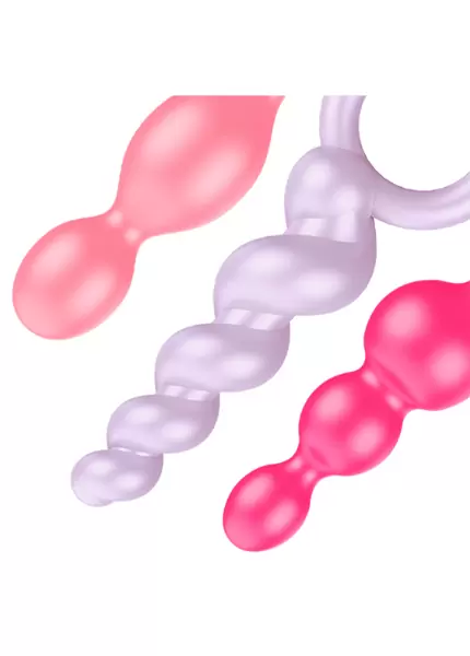 Набор анальных пробок Satisfyer Plugs Colored