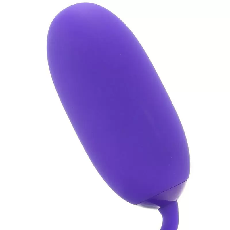 Перезаряжаемое вибро-яйцо Rechargeable Kegel Ball Starter - фиолетовый