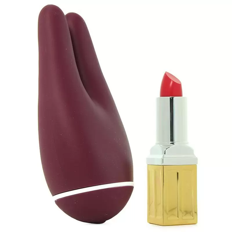 Двойной вибромассажер Intro 2 Dual-Motor – сливовый