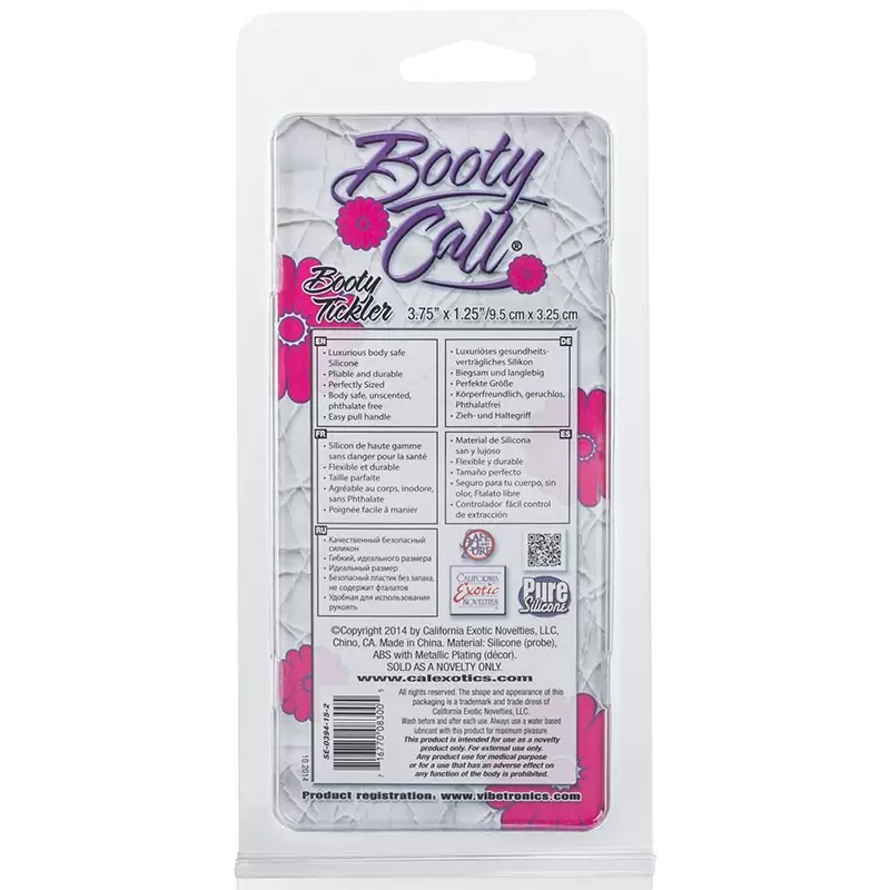 Анальная пробка Booty Tickler – фиолетовая