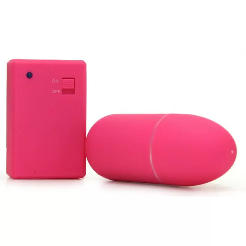 Вибро-орех Neon Luv Touch с компактным беспроводным пультом управления– розовый