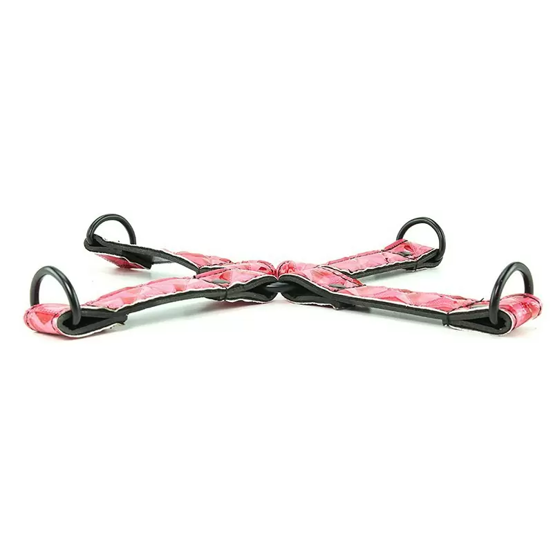 Фиксация крестообразная Sinful Hogtie – розовая