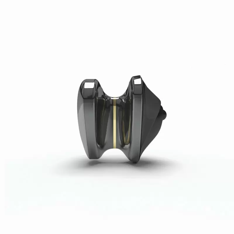 Инновационный вибратор Mystim Heart's Desire, с электростимуляцией 10 скоростей, 6,7 см, черный