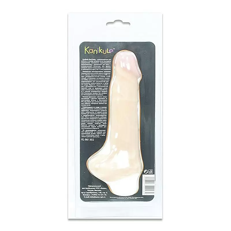 Реалистичная насадка Kanikule Real Body на пояс Harness 6,9