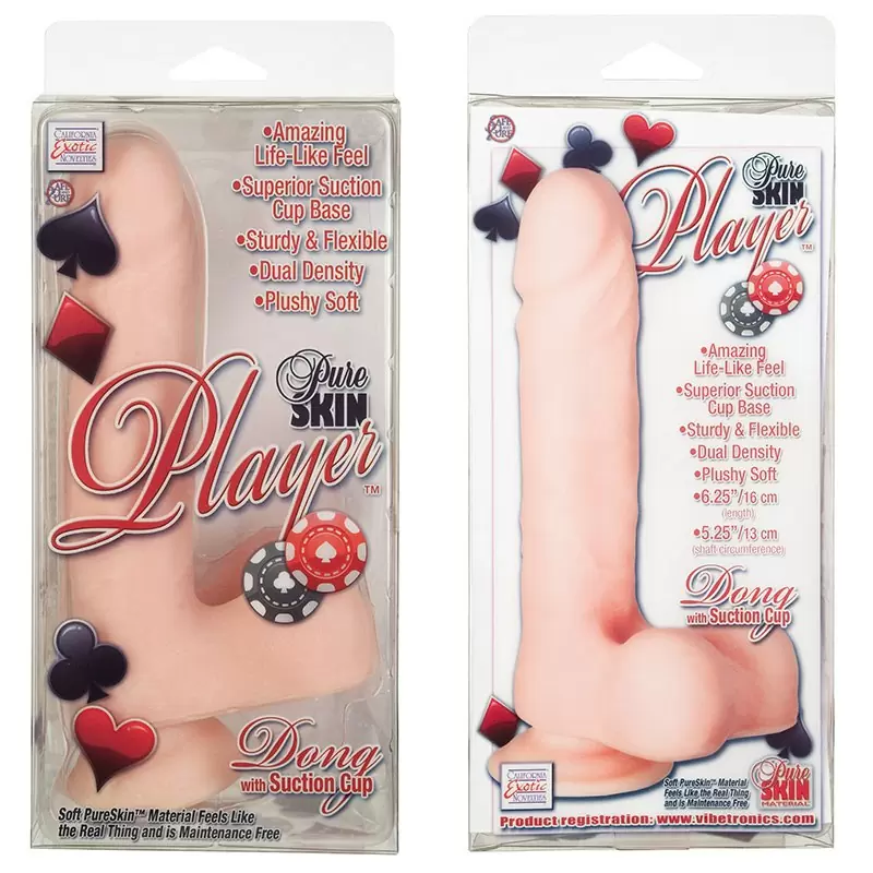 Фаллоимитатор Pure Skin Player - 6.25