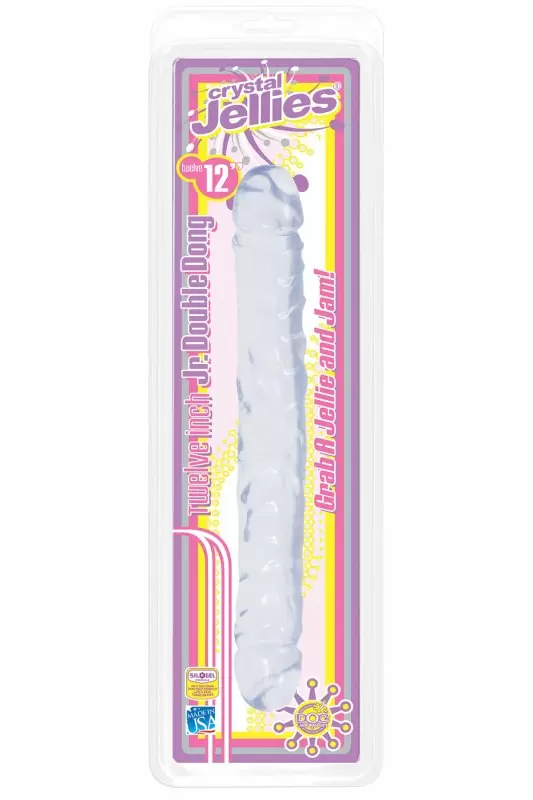 Двойной фаллос Jr. Double - Clear