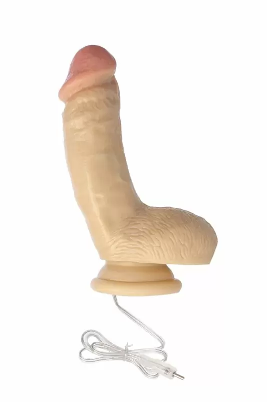 Реалистичный фаллоимитатор с мошонкой TOYFA RealStick #109 - телесный