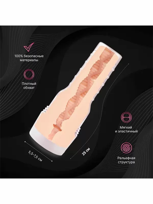 Реалистичный мастурбатор Fleshlight Girls Brandi Love Heartthrob, 25 см, вагина, светло-телесный