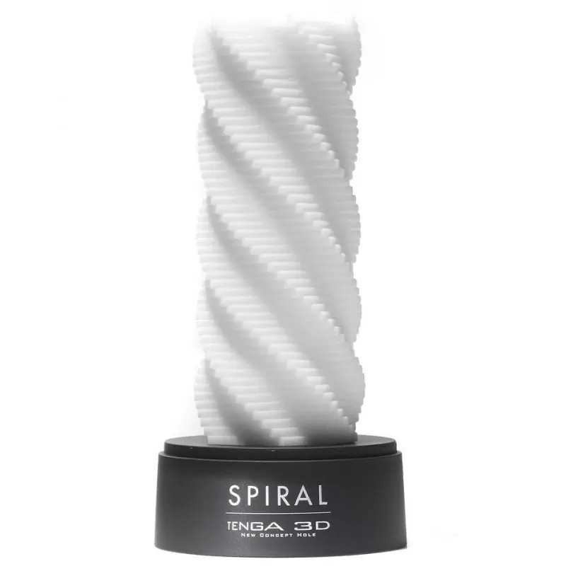 Универсальный мастурбатор Tenga 3D Spiral – белый