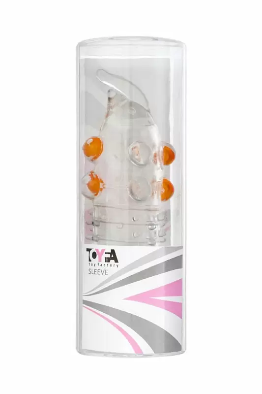 Насадка TOYFA с шариками - прозрачный