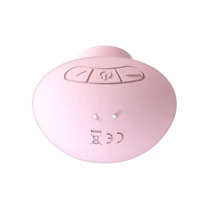 Бесконтактный стимулятор клитора Irresistible Kissable Pink, 11 см, силикон, розовый