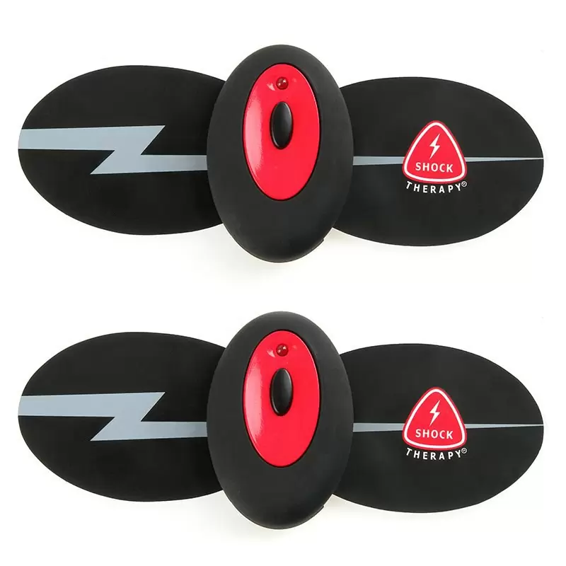 Набор самоклеящихся электро-накладок Professional Wireless Electro-Massage – черный