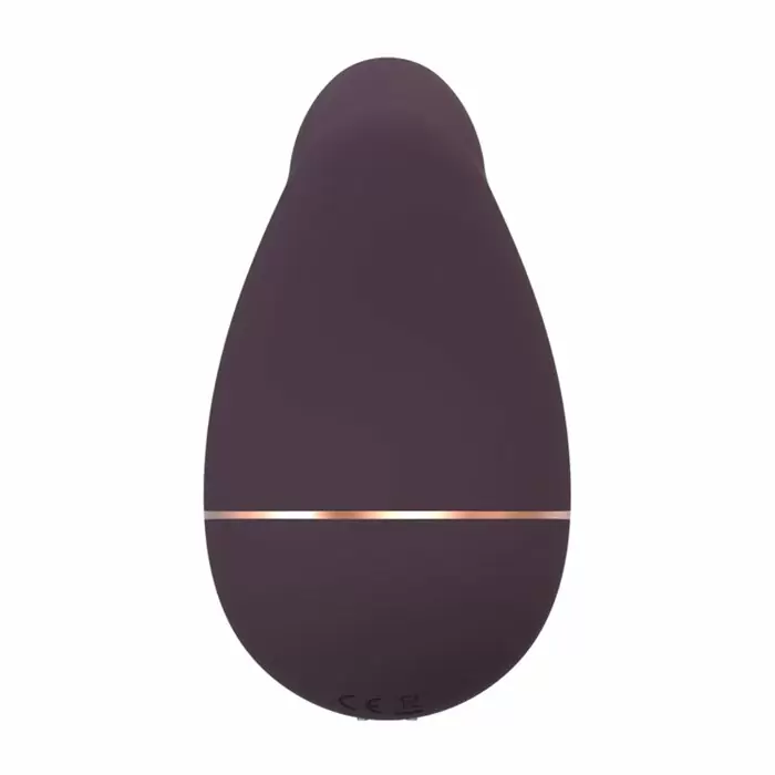 Бесконтактный стимулятор клитора Irresistible Kissable Purple, 11 см, силикон, фиолетовый