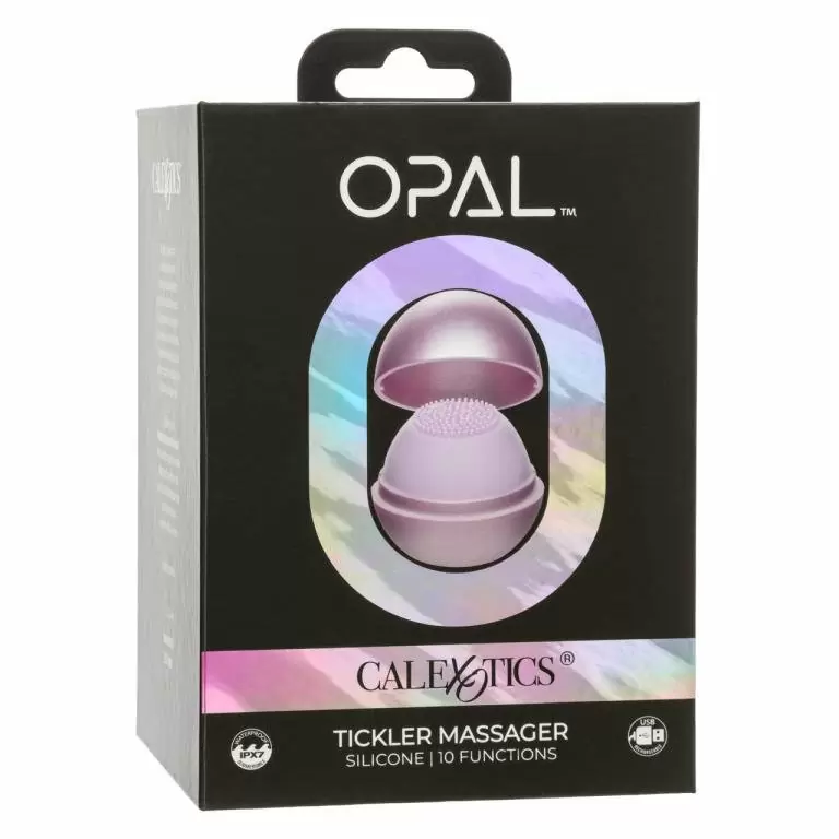 Универсальный вибратор OPAL RIPPLE MASSAGER, 10,25 см, 10 режимов, фиолетовый