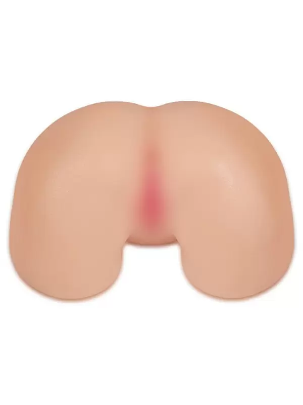 Adel Real HIPS Мастурбатор-полуторс, анус и вагина, с двойным слоем материала