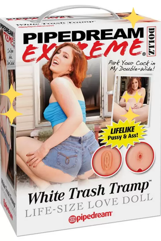 Кукла со вставками White Trash Tramp рыжая